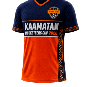Jersey Rasmi Kaamatan Musketeers Cup 2026 (lengan pendek sahaja) - 1-2y